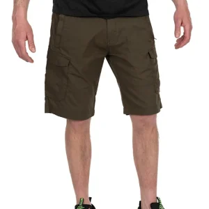 Beperkte Voorraad Fox Collection LW Cargo Shorts Green & Black Visbroek L