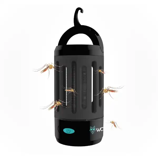 Populair Wolf Mozzi Zappa Lamp & Bivvy Light Black
