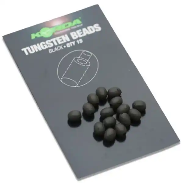 Direct Verzonden Korda Tungsten Oval Beads (15stuks)
