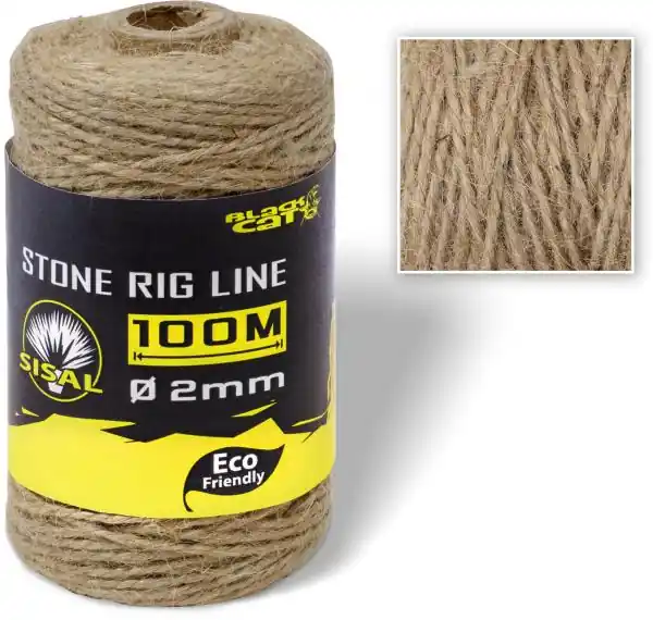 Lage Kosten Black Cat Stone Rig Line 2mm (70m)