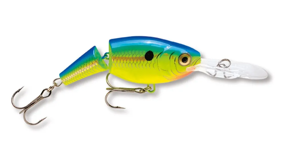 Premium Rapala Jointed Shad Rap Plug 7cm (9g) Chrome Bluegill