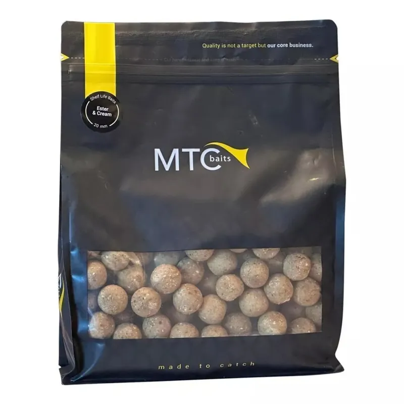 Betaalbaar MTC Baits Ester & Cream Boilies 24mm (5kg)