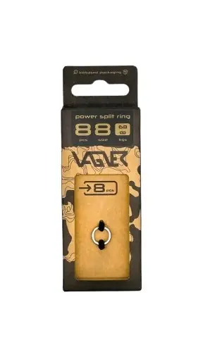 Vagner Meerval Split Ring (8 Stuks) 9 (90kg) Premium