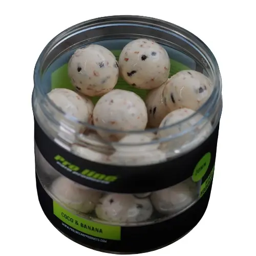 Nieuw Pro Line Hard Hookbaits Coco & Banana 20mm (200ml)