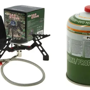 Direct Verzonden NGT Deluxe High Output Gaspit + NGT 450gr Bidon Gas