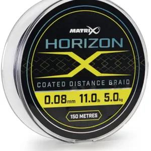 Lage Prijs Matrix Horizon X Coated Distance Braid 0.10mm (13.6lbs)
