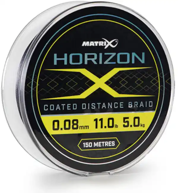 Lage Prijs Matrix Horizon X Coated Distance Braid 0.10mm (13.6lbs)