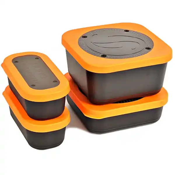 Uitverkoop Guru Bait Box 1 pint / 0.57 ltr - solid lid