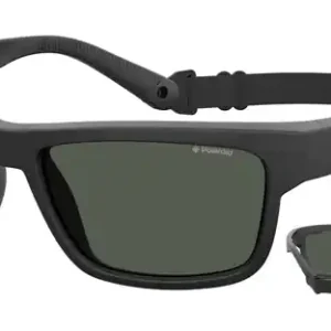 Polaroid PLD 7031/S Sport Floating Black Frame/Grey Glasses Rechtstreeks Van De Fabrikant