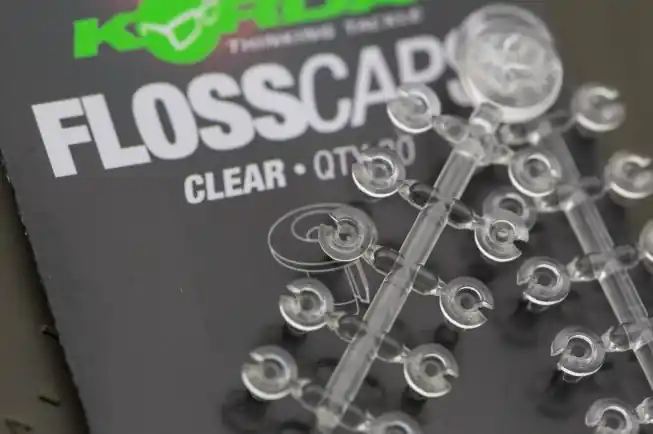 Must-Have Korda Flosscaps 'White & Red'