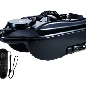 Boatman Actor Basic Voerboot V6 Zwart met Kompas & Achterklep Weekendaanbieding