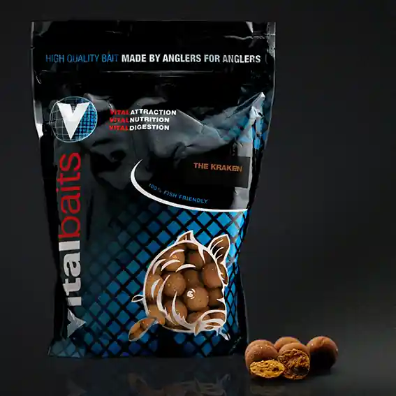 Tijdelijk Beschikbaar Vital Baits Boilies The Kraken (5kg) 14mm