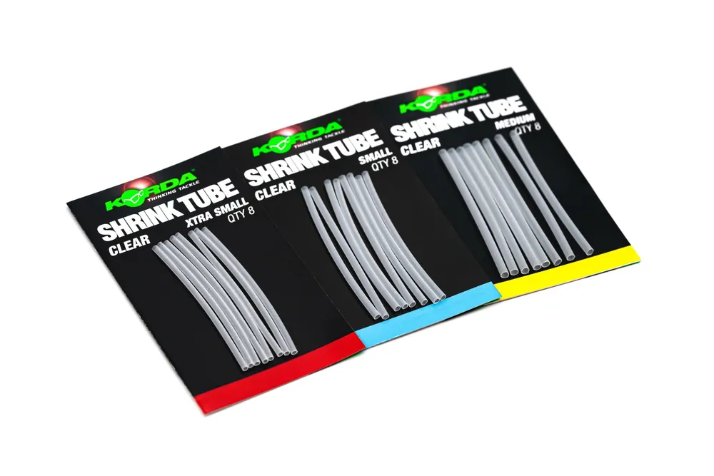 Nieuw Korda Shrink Tubing Clear Krimpkous (8pcs) 1.0mm