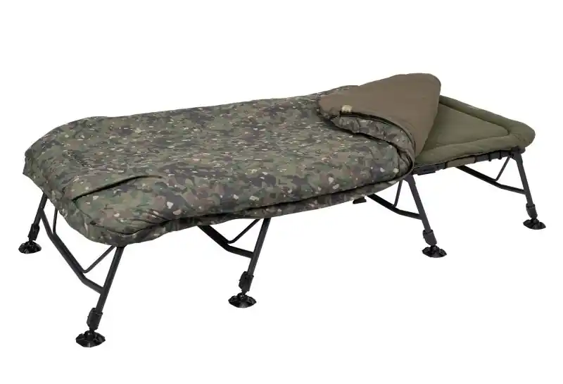 Finale Uitverkoop Trakker RLX 8 Wide Camo Bed System Stretcher (Incl. Slaapzak)