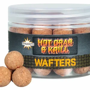 Koopje Dynamite Baits Hot Crab & Krill Wafters 15mm