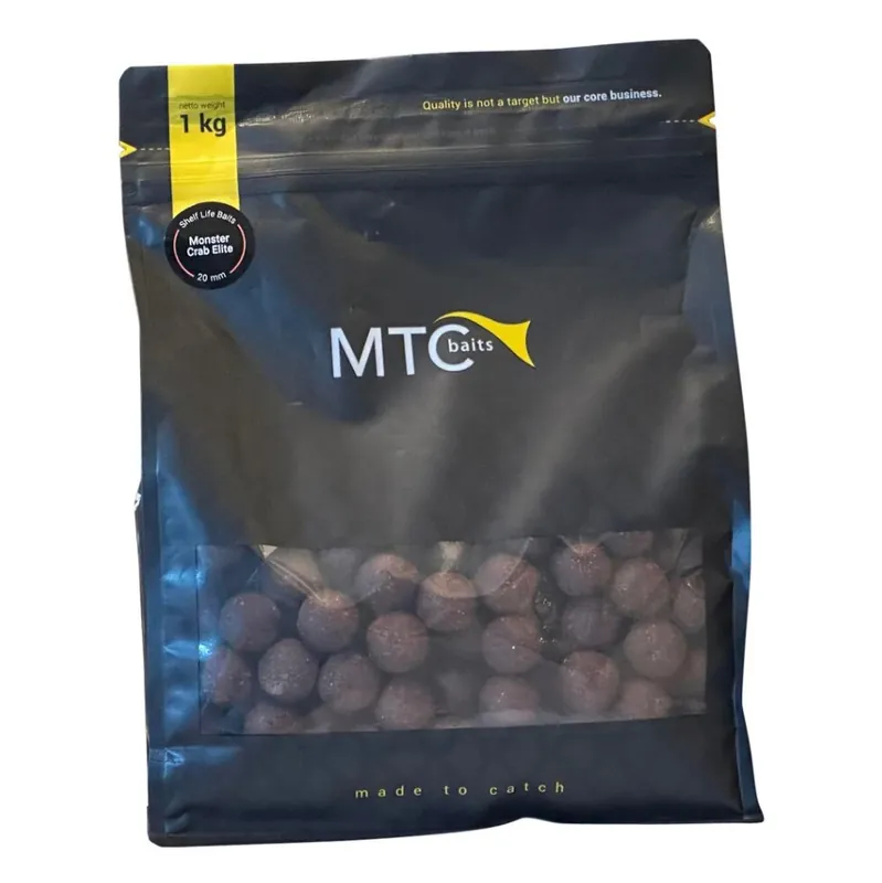 Tijdelijk Beschikbaar MTC Baits Monster Crab Elite Boilies (1kg) 16mm