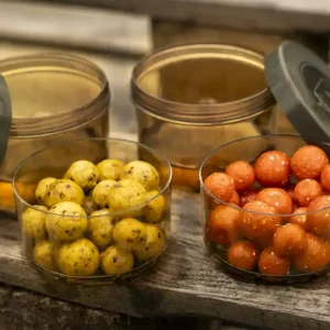 Op = Op Tactic Carp Boosted Hard Hookbaits 16/20mm Creamy Custard