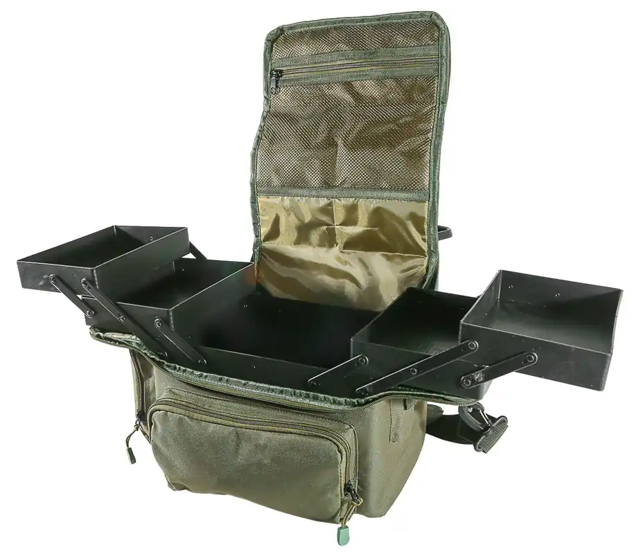 Ultimate Folding Tackle Box Bag (Tas en viskoffer in één) Fabrieksprijs