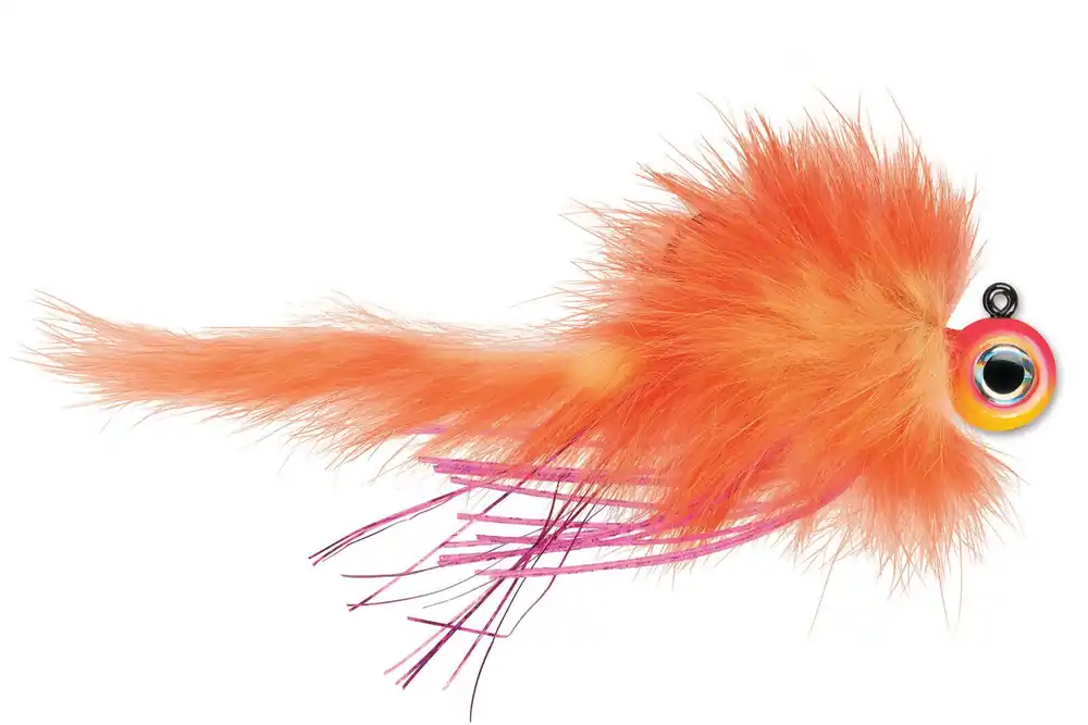 Lage Prijs VMC Twitchin Jig Glow Shrimp Cocktail UV 21g