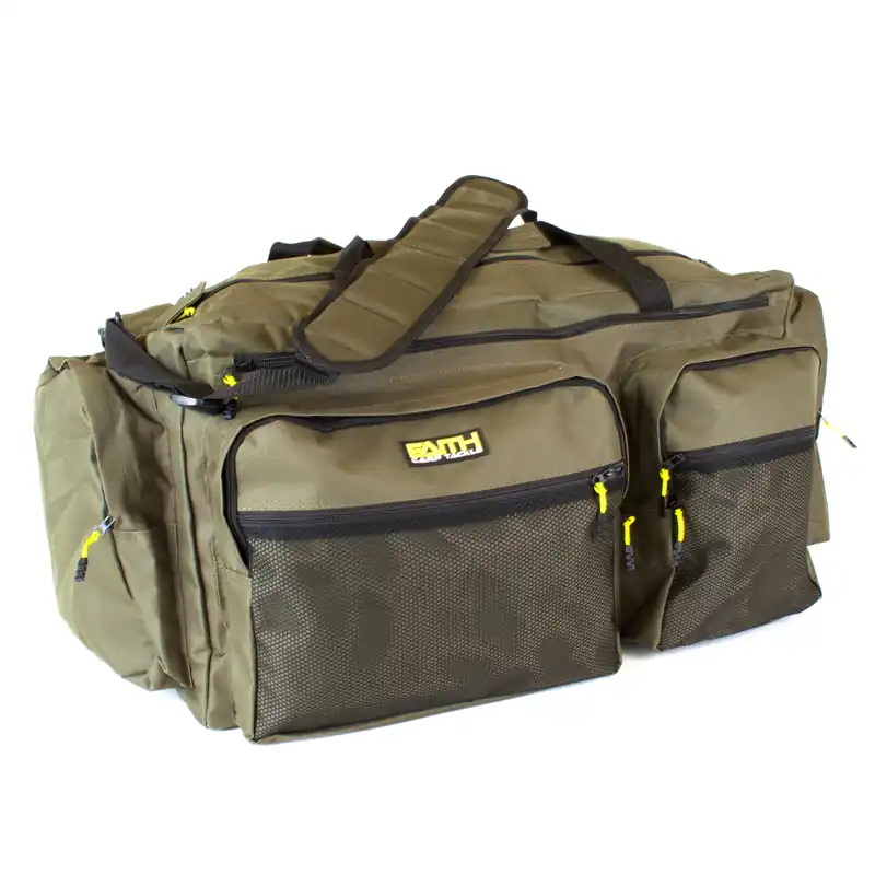 Faith Carryall Weekend Bag| Inhoud 70Ltr. | Vistas | Karpertas | Afm. 60x30x30cm | Groen Goedkoop