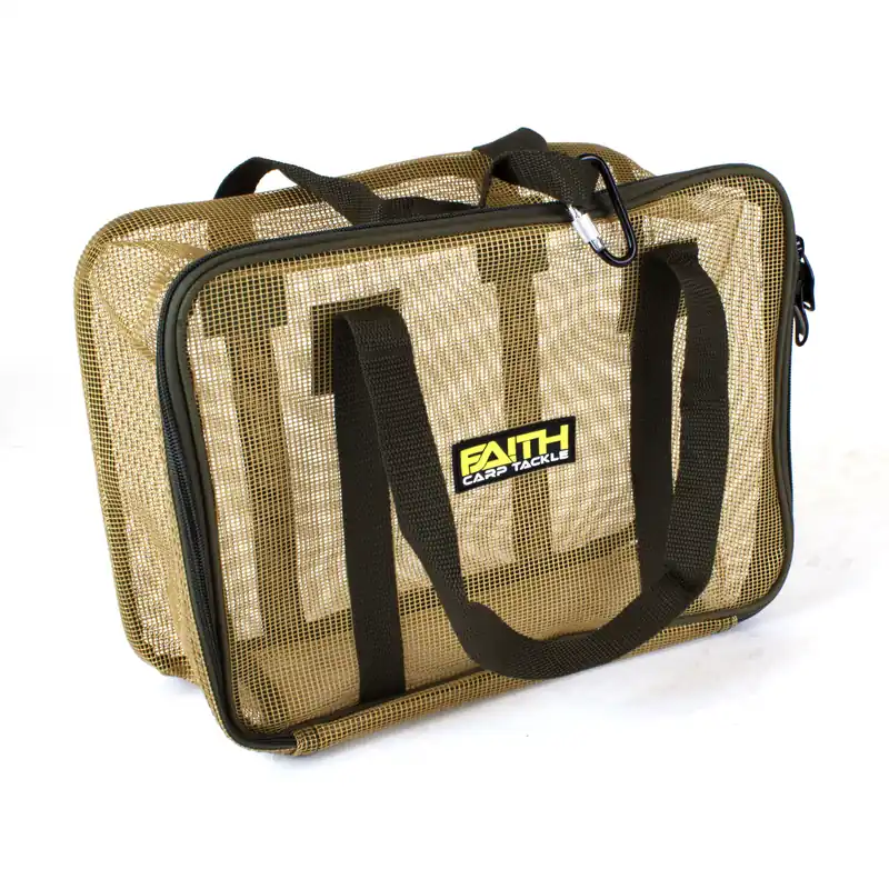Actieprijs Faith Boilie Dry Bag - Boilie Droog/Bewaarzak - Met ophanghaak - Maat XL