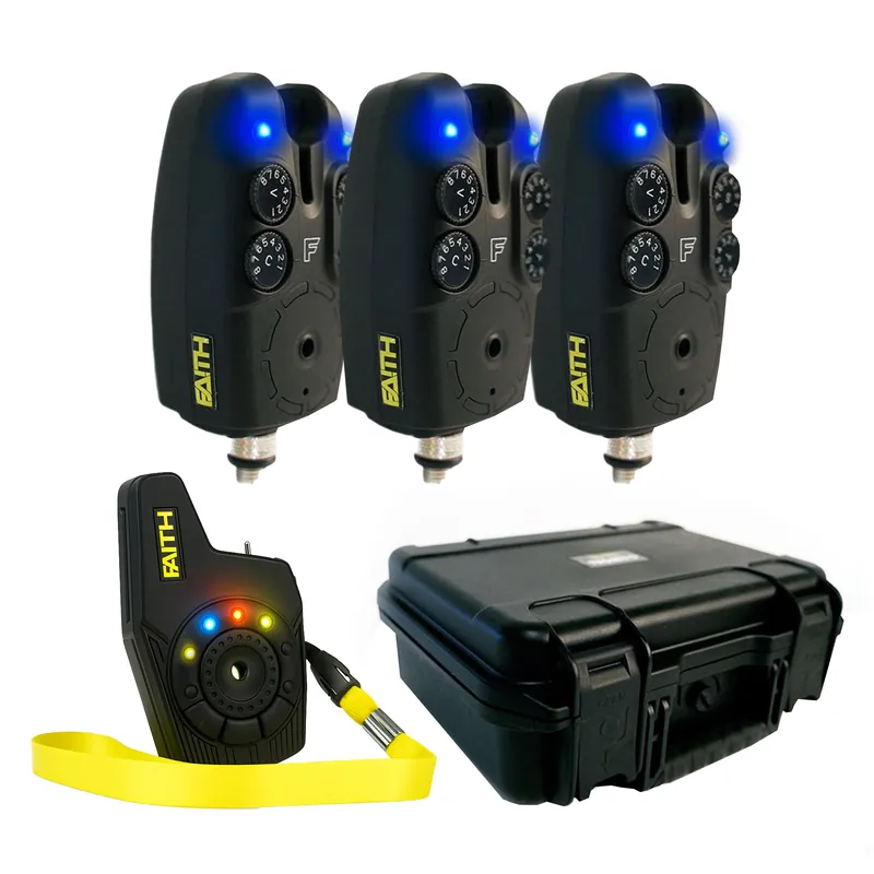 Actieprijs Faith Tronic-c Bite Alarm set 3+1 | Beetmelder set | Incl. Koffer en Ontvanger