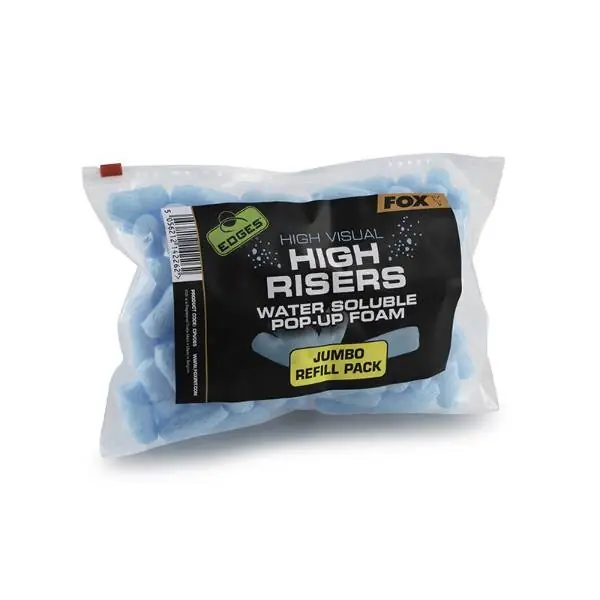 Betaalbaar Fox Edges Hi Viz High Risers Jumbo Refill Pack | PVA Foam