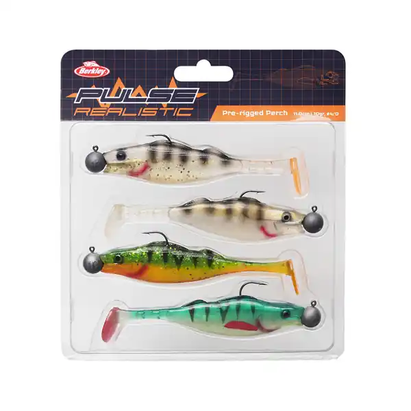 Koop Online Berkley Pulse Realistic | Perch | 11cm | 4 Stuks | Shad