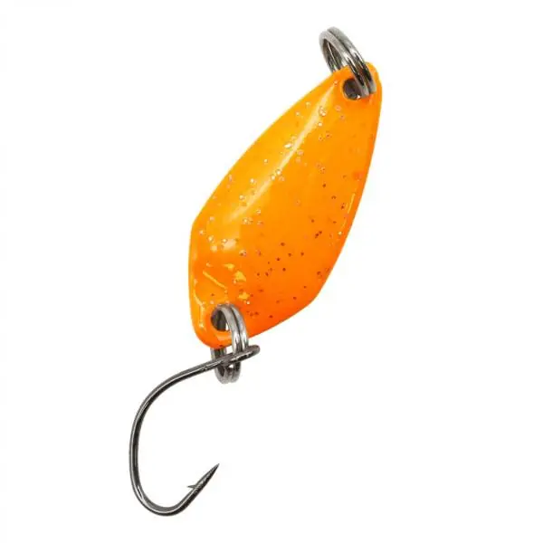 Troutlook Forellenkelle Spoon | Orange/Cuper/Glitter | 2.2g Exclusieve Aanbieding