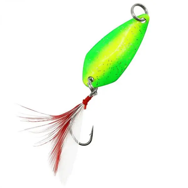 Nu Kopen Troutlook Forellepel | 2.7g | yellow/chrom/glitter