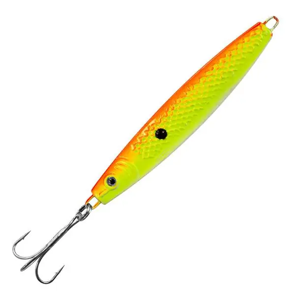 Team Deep Sea Coast -SX Kust pilker |60g | Geel / Rood Betrouwbaar
