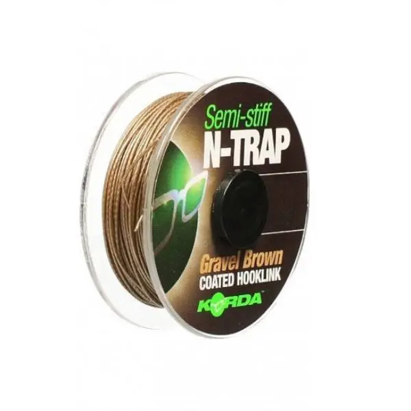 Premium Korda N-TRAP Semi -Stiff | Gravel | 20lb | 20m