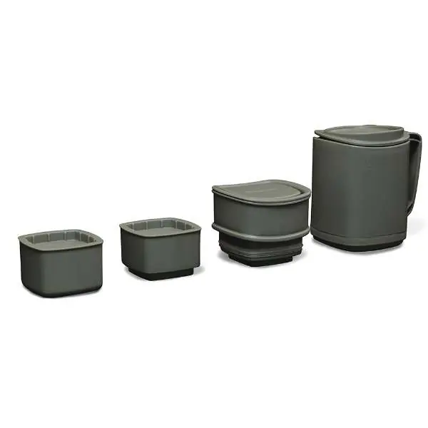 Ridgemonkey ThermoMug DLX | Gunmetal Green | Brew Set Uitverkoop