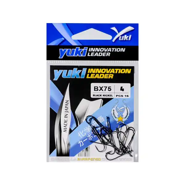 Yuki Hook BX75 | Black/Nickel | Haakmaat 4 | Haak Tijdelijk Beschikbaar
