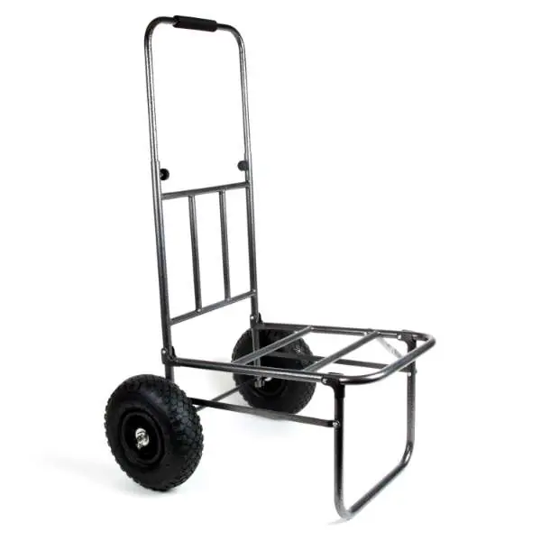 Eurocatch Transportkar met Uitschuifbaar Handvat | Viskar | Trolley | Strandkar | 100x40x31cm Laatste Versie
