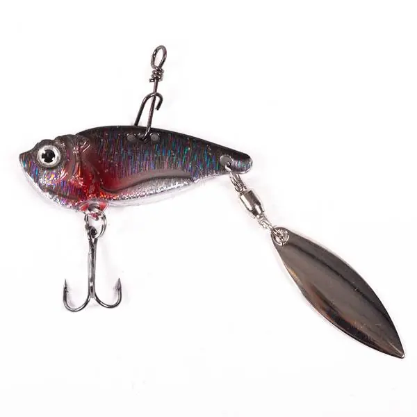 Favoriet DLT Spinmate | Spinner | Bruin/Rood | 7g