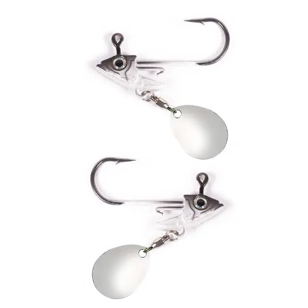 Populair DLT UV Jigger | Loodkop | Grijs | 7.5g