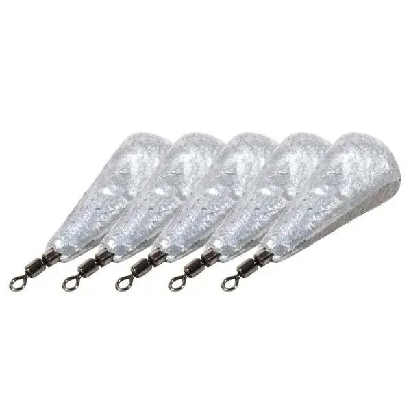 Koopje DLT Swivel Werpgewicht | Loodvrij | 7g | 5 Stuks