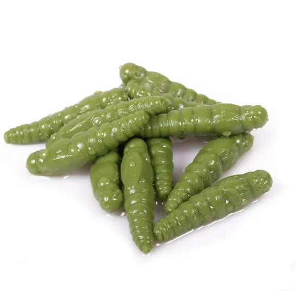 Libra Lures Largo Slim Larve | Olive | 3.4cm | 12 Stuks Koop Online