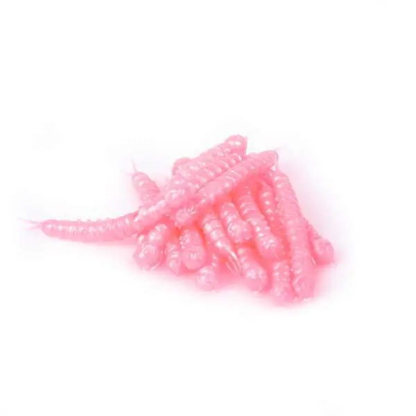 Libra Lures Slight Worm | Pink Pearl | 3.8cm | 15 Stuks Flitsaanbieding