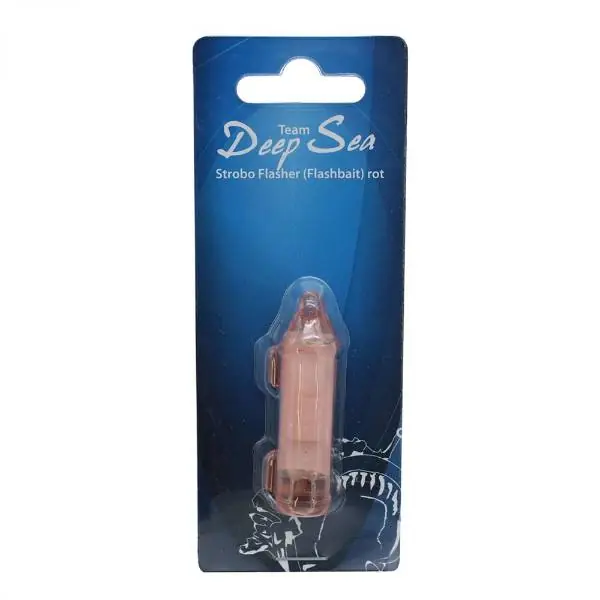 Finale Uitverkoop Team Deep Sea Strobo Flasher | Red
