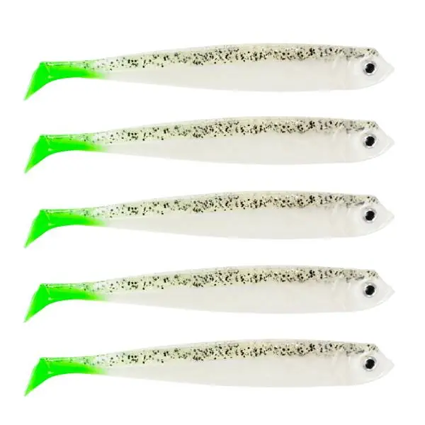 Populair Eurocatch Fishing Zander Gummif. | Shad | UV Salt-n-Pep. Chart. T | 12cm | 5st