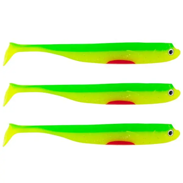 Direct Verzonden Eurocatch Fishing Zander Gummifisch | Shad | UV Firetiger | 20cm | 3st