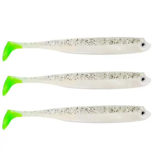 Eurocatch Fishing Zander Gummif.| Shad | UV Salt-n-Pep. Chart. T | 20cm | 3st Fabrieksprijs