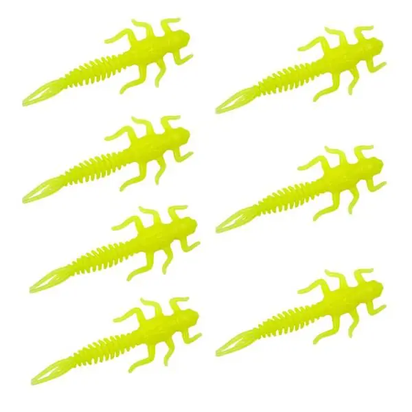 Merkproduct Senshu Big May Fly | Yellow Fluo | 6cm | 1.5g | 7 Stuks