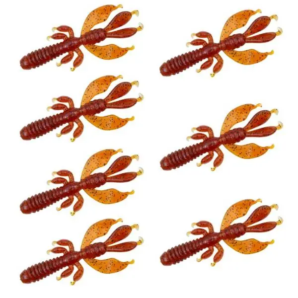 Fabrieksprijs Senshu Flapping Craw | Brown Sugar | 6.5cm | 2.75g | 7 Stuks
