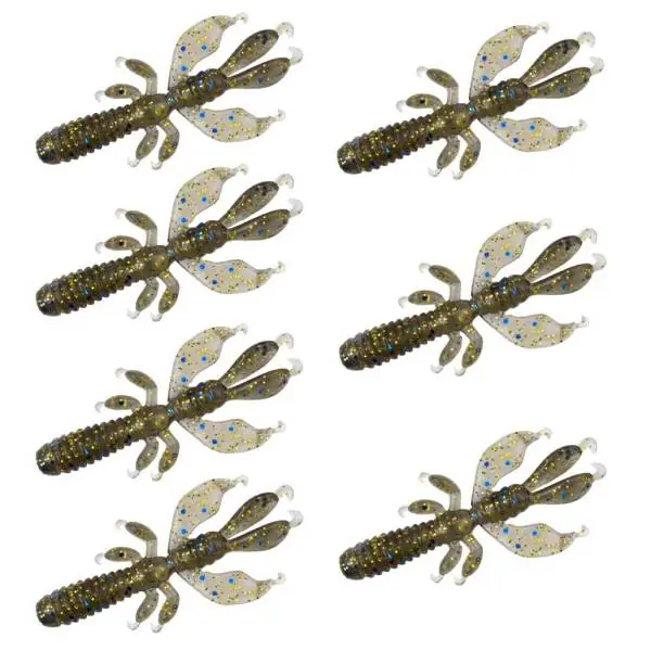 Alleen Vandaag Senshu Flapping Craw | Silver Bug | 6.5cm | 2.75g | 7 Stuks