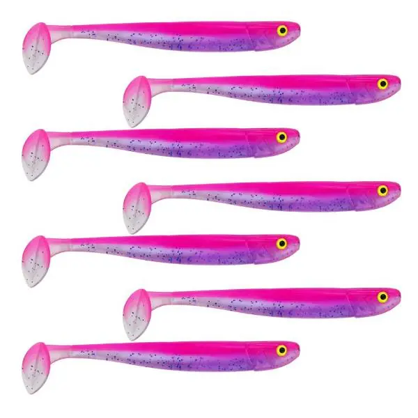 Betaalbaar Tackle Porn Magnetic Mama | Pink Shiner | 9.90 cm | 7g | 7 Stuks