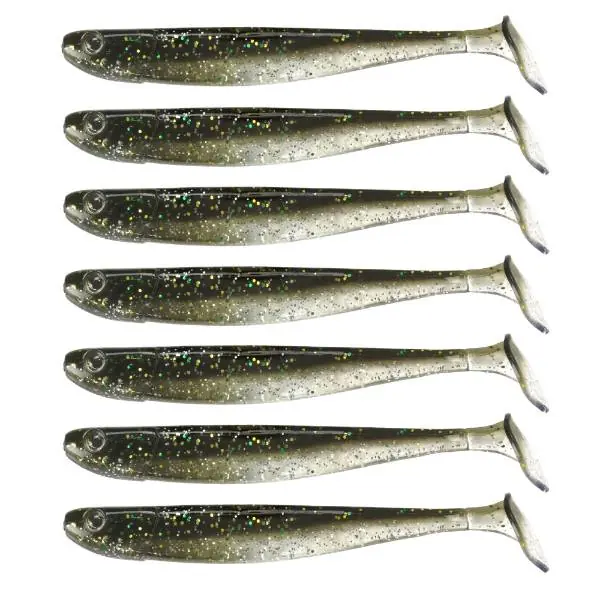 Eurocatch Fishing Jig n Swim Shad | Twinkle Minnow | 9.5cm | 7 Stuks Aanbieding