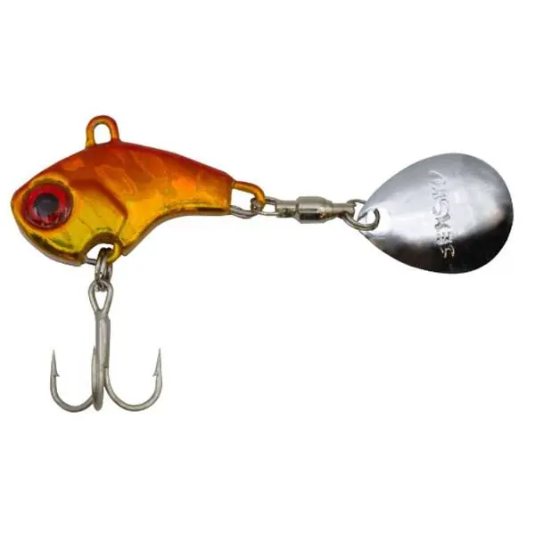 Koop Vandaag Senshu Tetracup Jig | Spinner | Orange/gold | 65mm | Haakmaat 6 | 16g